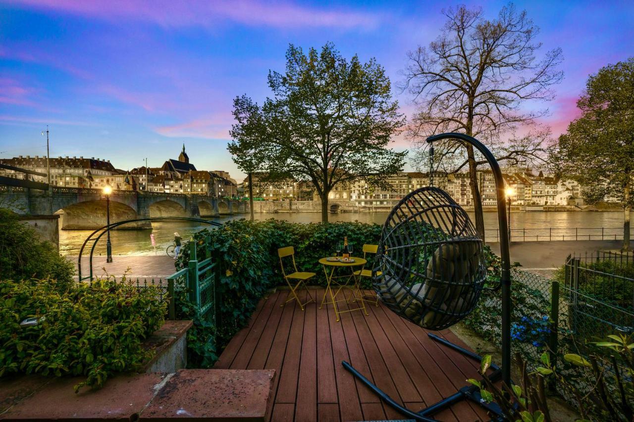 Апартаменты True Basel - Zentral I Terrasse Mit Rheinblick Экстерьер фото
