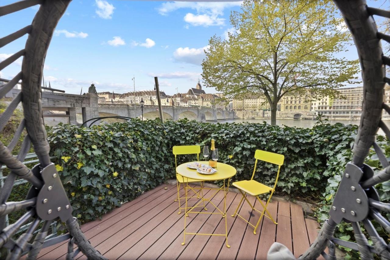 Апартаменты True Basel - Zentral I Terrasse Mit Rheinblick Экстерьер фото