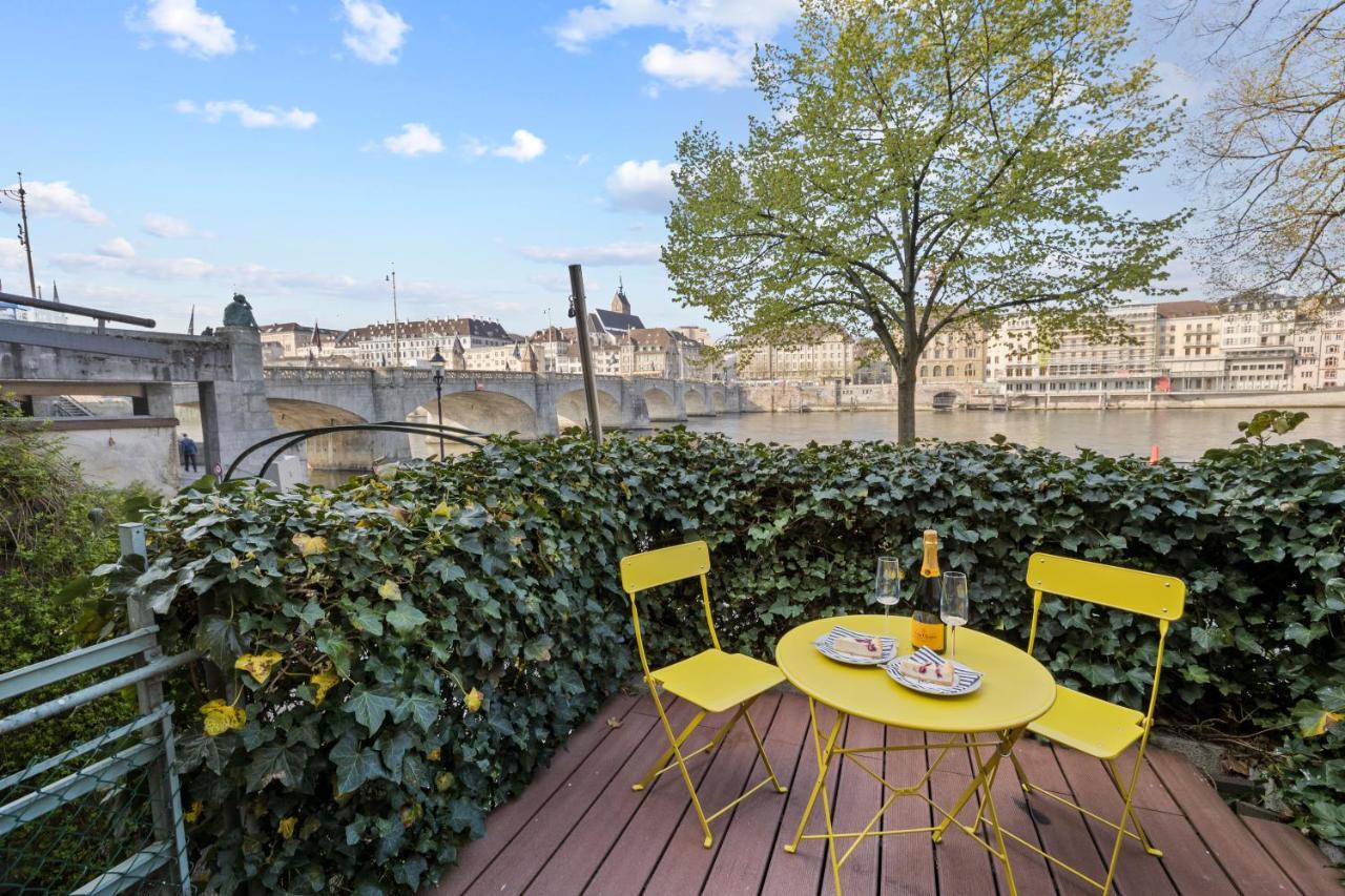 Апартаменты True Basel - Zentral I Terrasse Mit Rheinblick Экстерьер фото