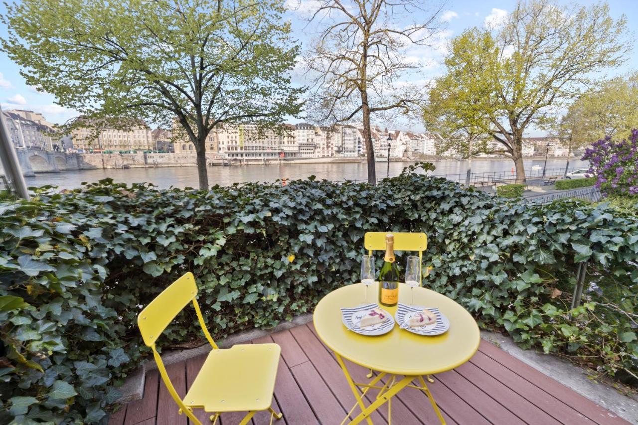 Апартаменты True Basel - Zentral I Terrasse Mit Rheinblick Экстерьер фото