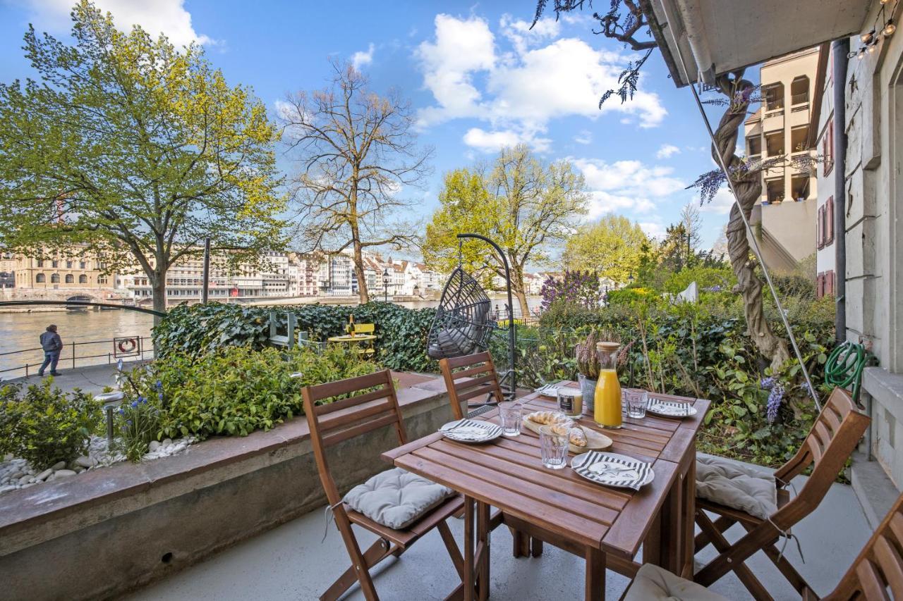 Апартаменты True Basel - Zentral I Terrasse Mit Rheinblick Экстерьер фото