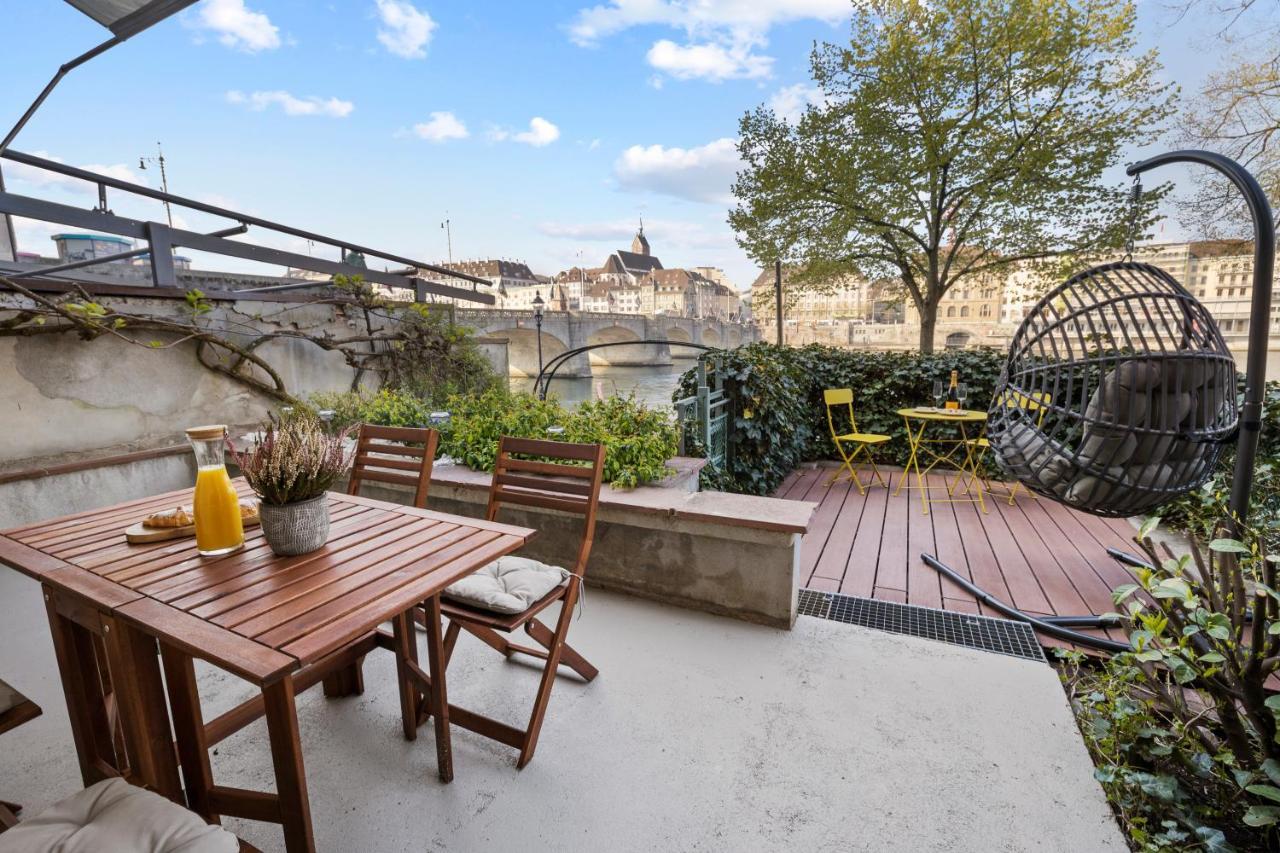 Апартаменты True Basel - Zentral I Terrasse Mit Rheinblick Экстерьер фото