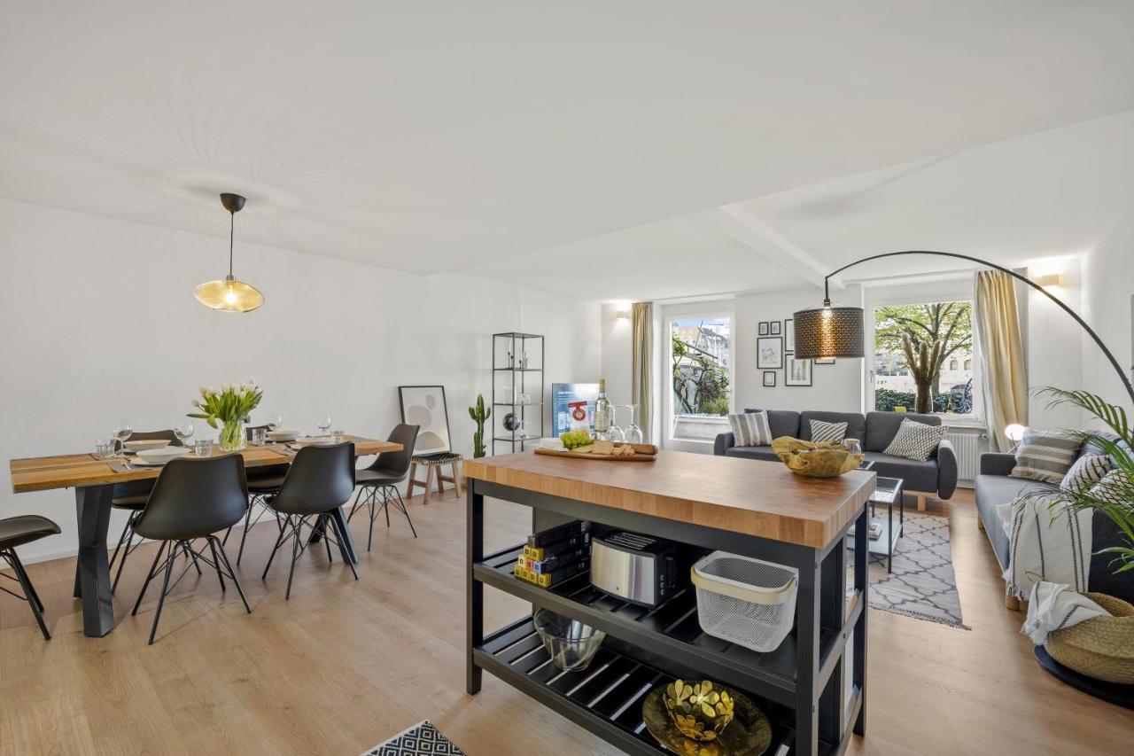 Апартаменты True Basel - Zentral I Terrasse Mit Rheinblick Экстерьер фото